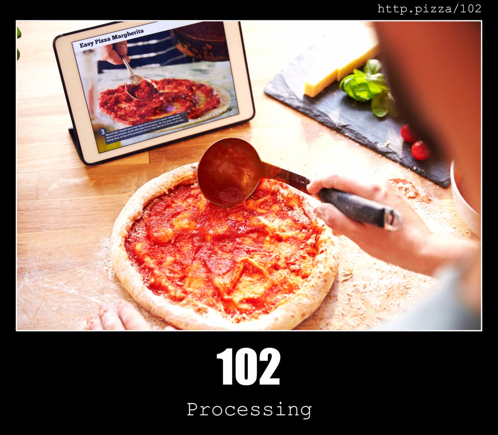 HTTP Status Code 102 Processing & Pizzas