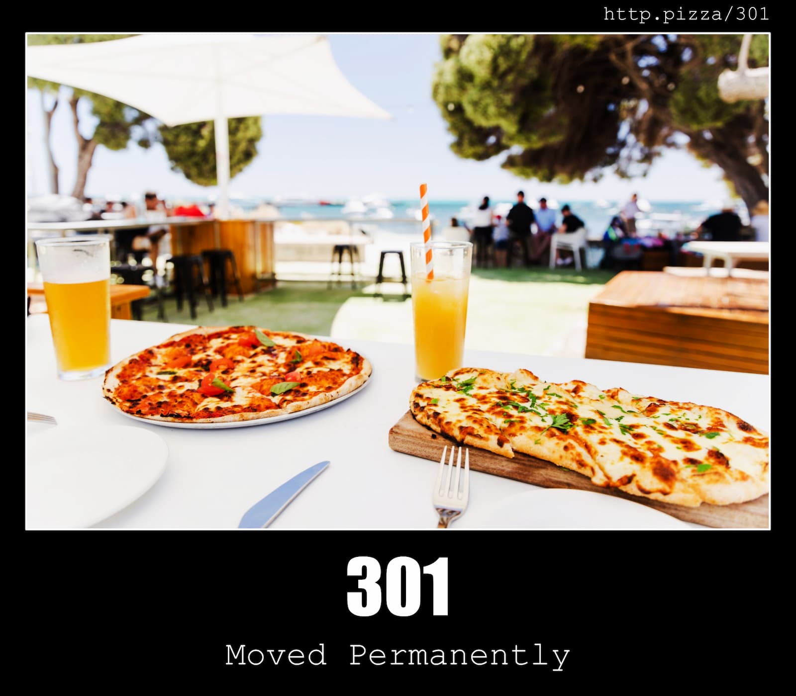 HTTP Status Code 301 Moved Permanently & Pizzas