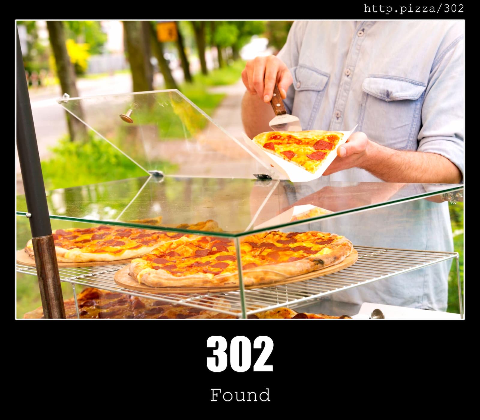 HTTP Status Code 302 Found & Pizzas