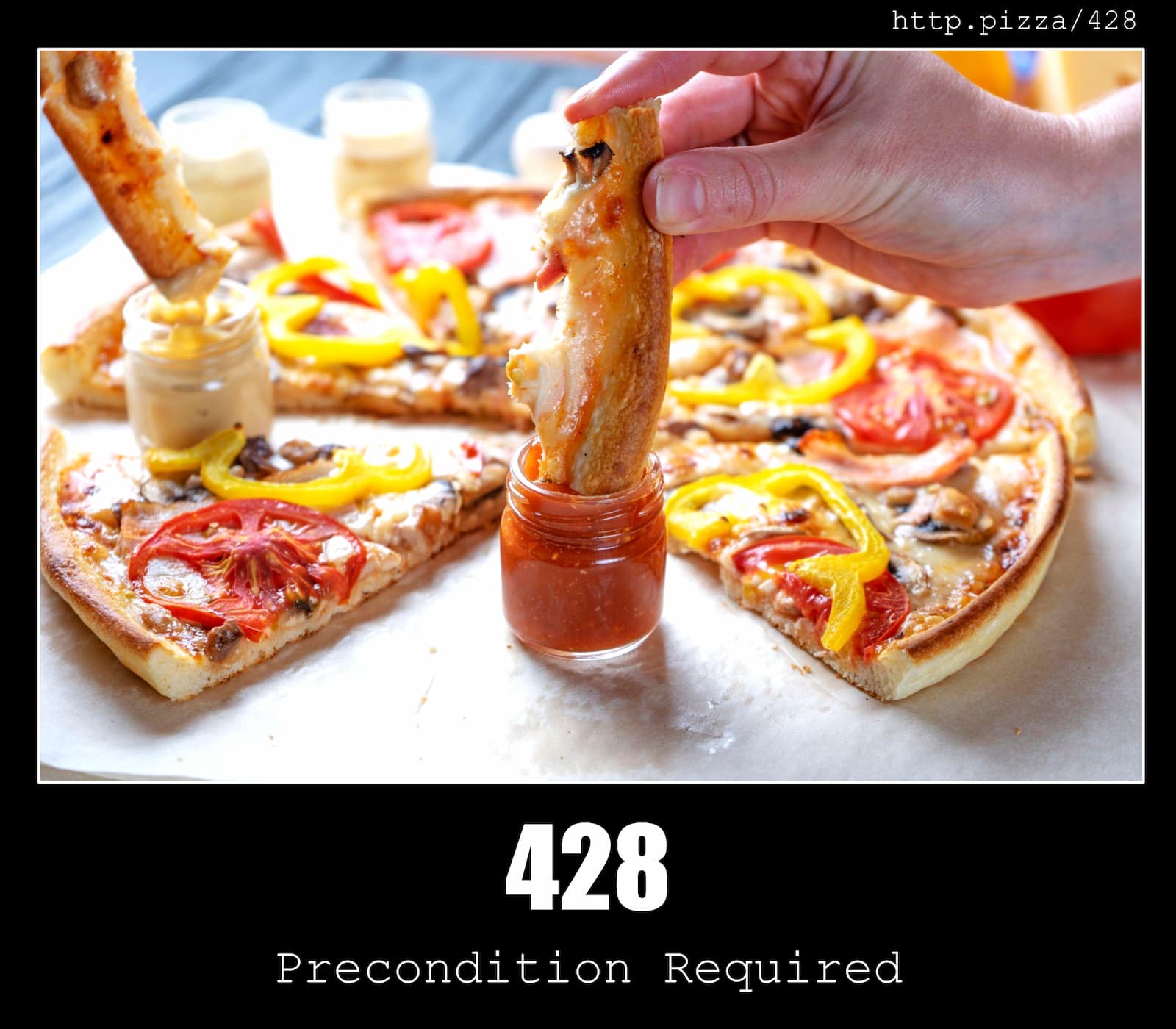 HTTP Status Code 428 Precondition Required & Pizzas