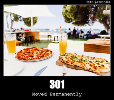 301 Moved Permanently & Pizzas